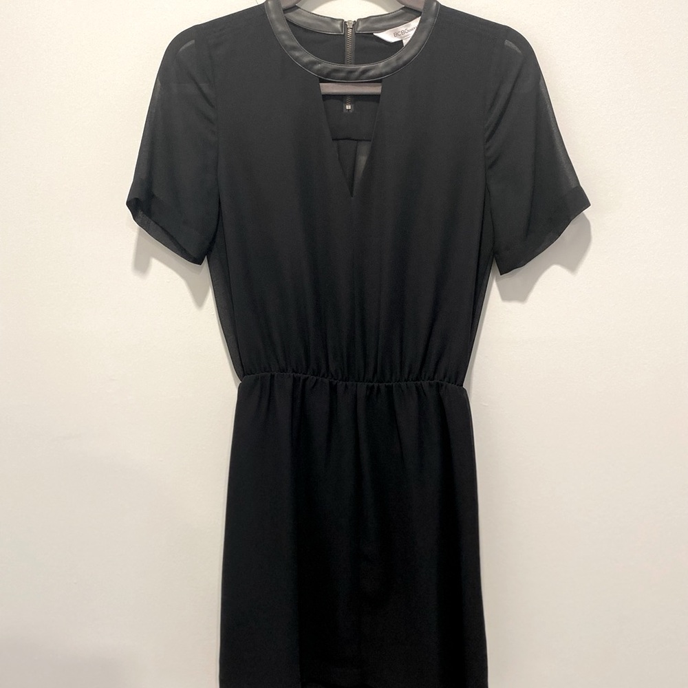 BCBG Generation high collar dress